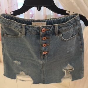 Denim skirt